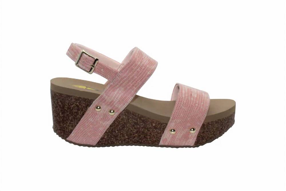 NEW VERY VOLATILE women's flirtation sandal in blush